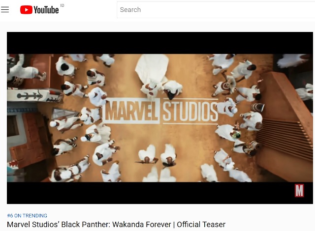 Teaser Black Panther: Wakanda Forever
