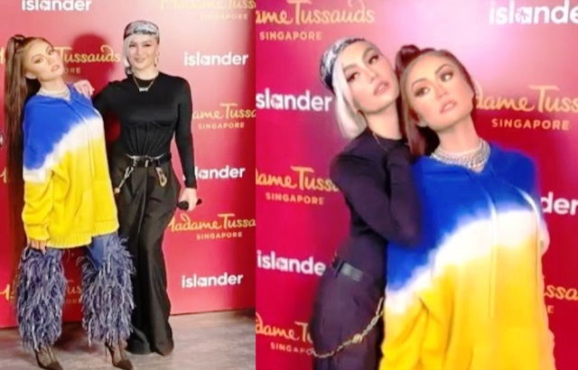 Patung Agnez Mo di Madame Tussauds Membawa Pesan Bhinneka Tunggal Ika Pada Outfitnya