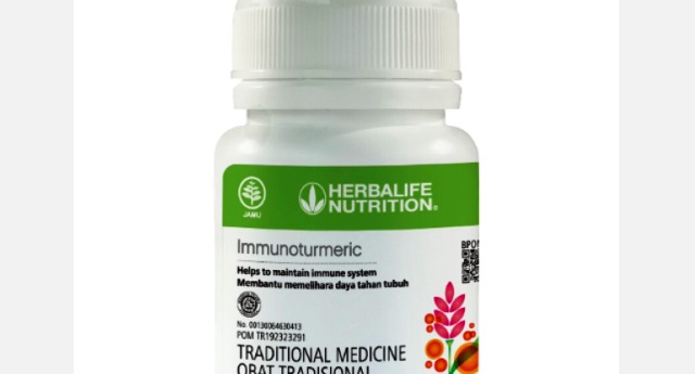 Produk Baru Herbalife Nutrition Immunoturmeric Suplemen Nutrisi Daya Tahan Tubuh