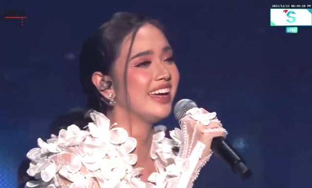Performa Lyodra Ginting Tuai Pujian Saat Nyanyikan Sang Dewi di Asia Artist Awards 2022
