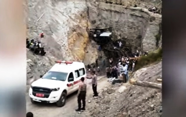 Ledakan Tambang Batubara Sawahlunto 12 Orang Penambang Tertimbun