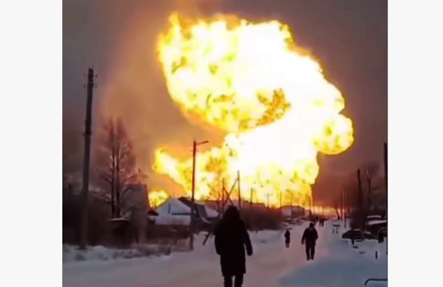 Pipa Gas Meledak di Rusia Tewaskan 3 Orang