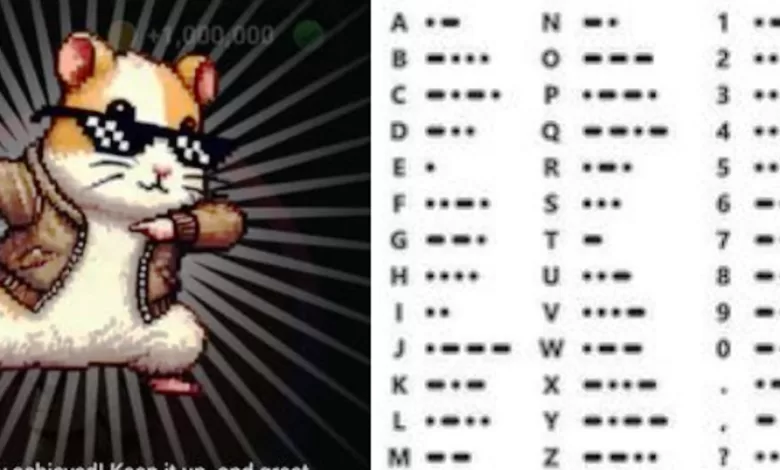 Kode Morse Hamster Kombat 27 Juni