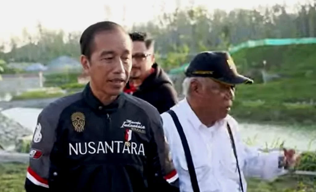 Jokowi di IKN