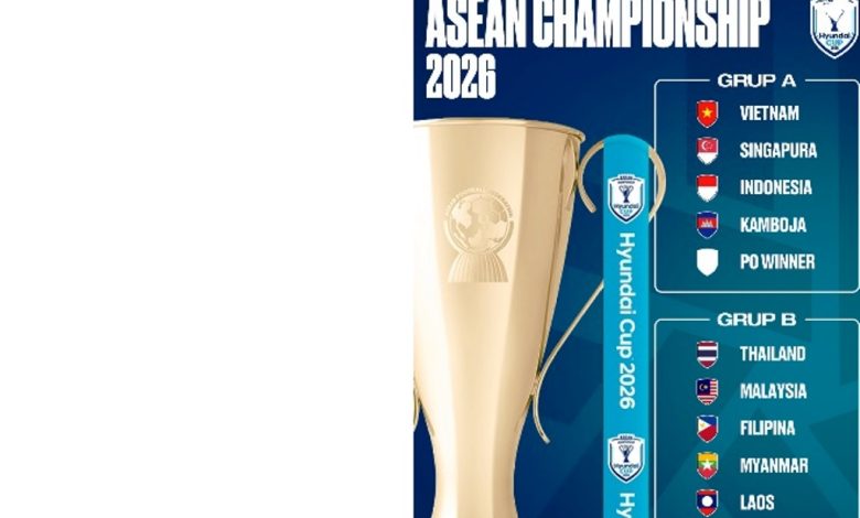 Hasil Drawing Piala AFF 2026