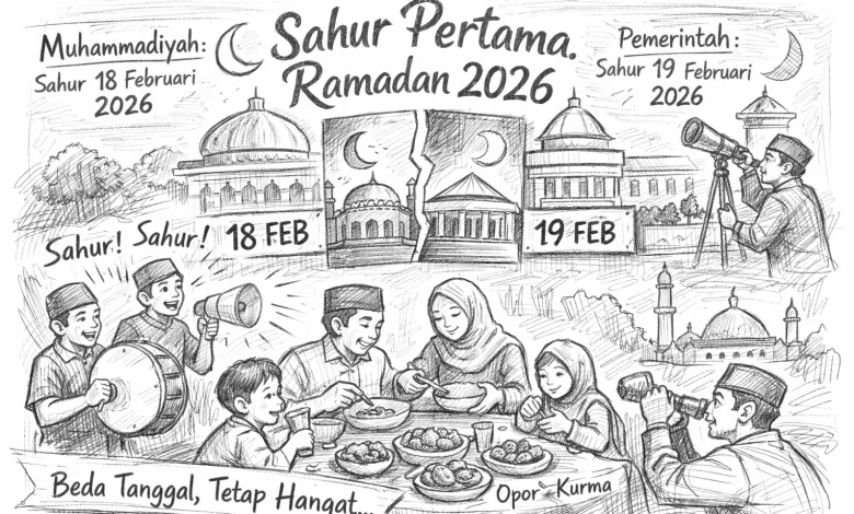 sahur pertama Ramadan