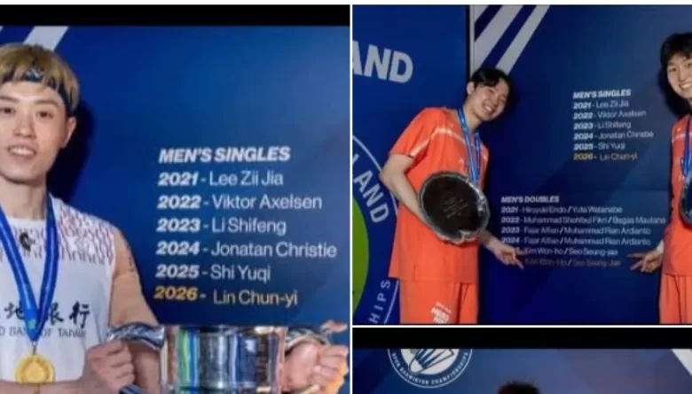 daftar juara All England ganda putra