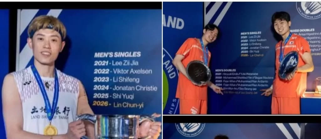 daftar juara All England ganda putra