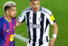 update Barcelona Newcastle