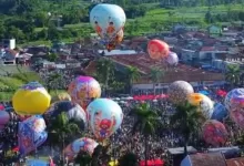 Festival Balon Udara Wonosobo