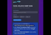 link pengumuman SNBP