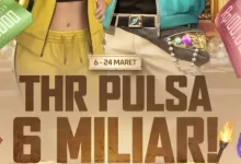 Free Fire THR pulsa