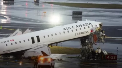 kecelakaan pesawat bandara LaGuardia