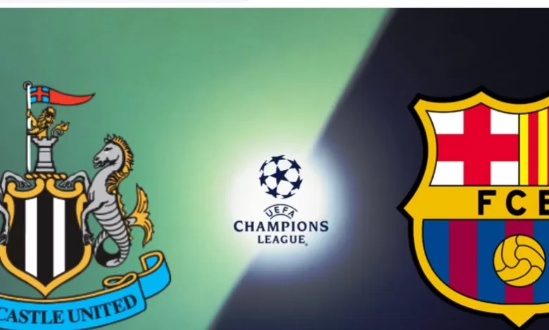 Newcastle vs Barcelona leg 1