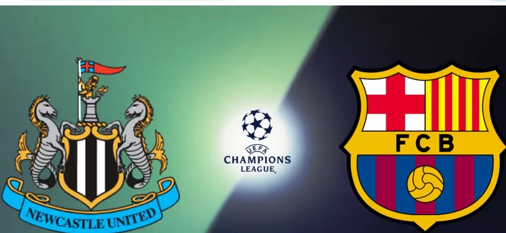 Newcastle vs Barcelona leg 1