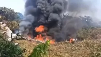 pesawat militer kolumbia jatuh