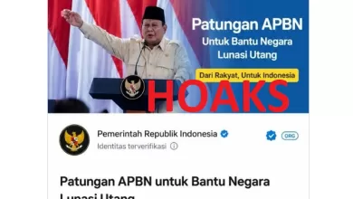 hoaks patungan apbn