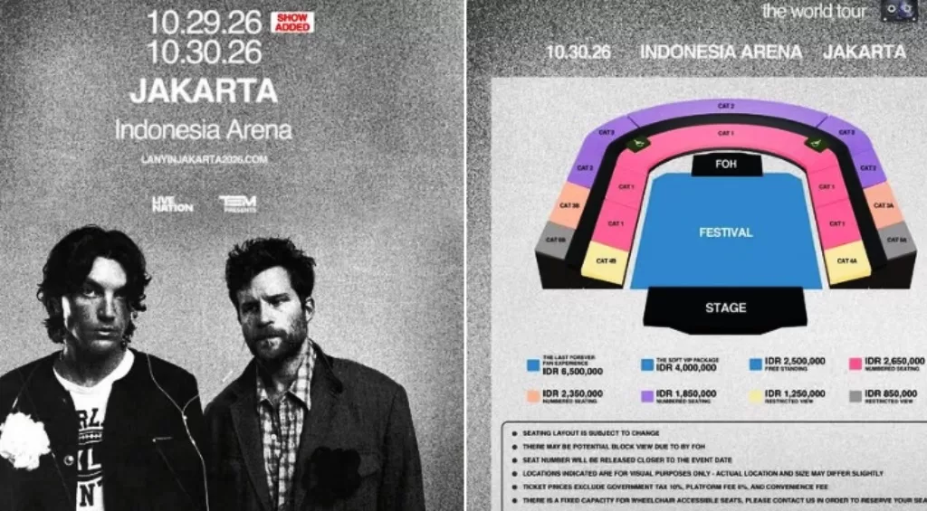 konser lany jakarta 2026
