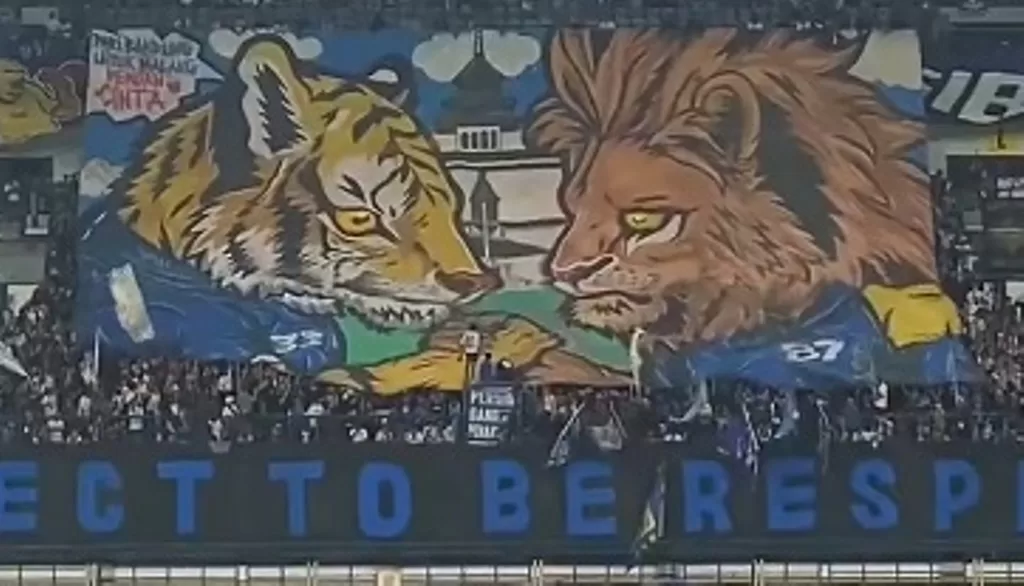 Persib Bandung vs Arema FC.
