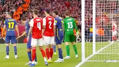 Hasil babak pertama Arsenal vs Atletico