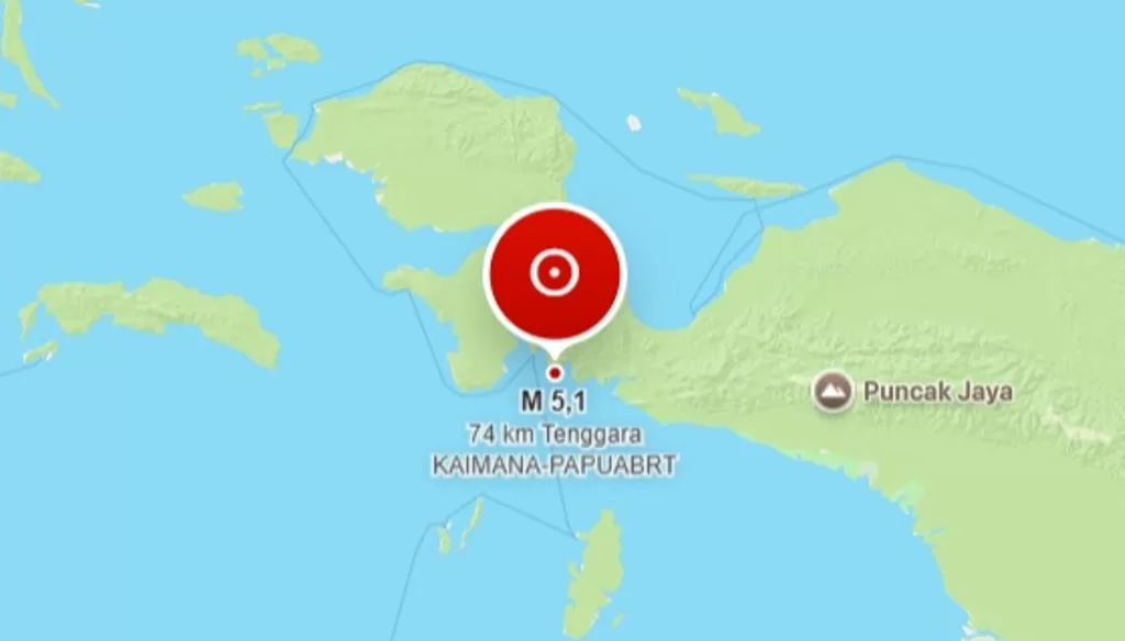 gempa kaimana papua