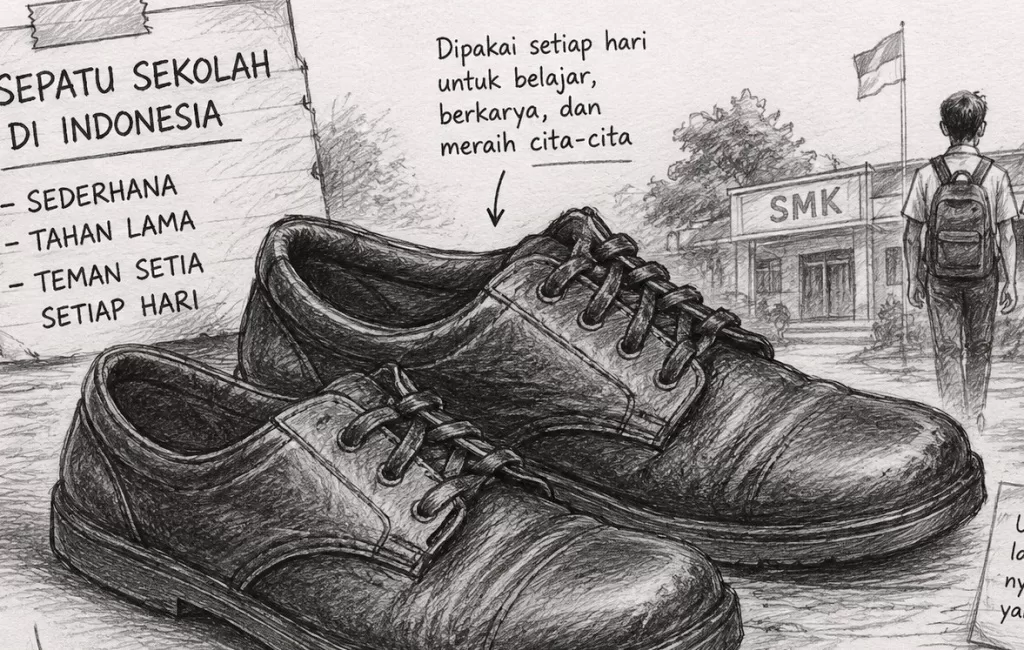 meninggal sepatu kekecilan