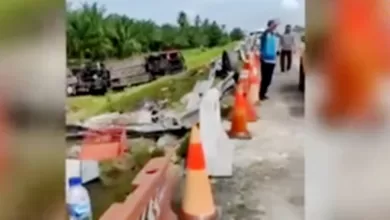 kecelakaan bus Halmahera