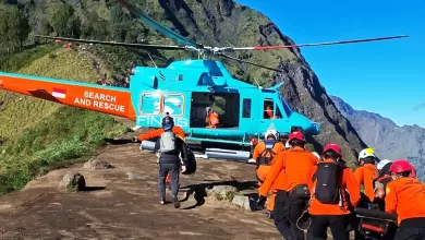 pendaki Malaysia jatuh di Rinjani