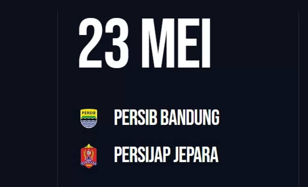 Persib vs Persijap