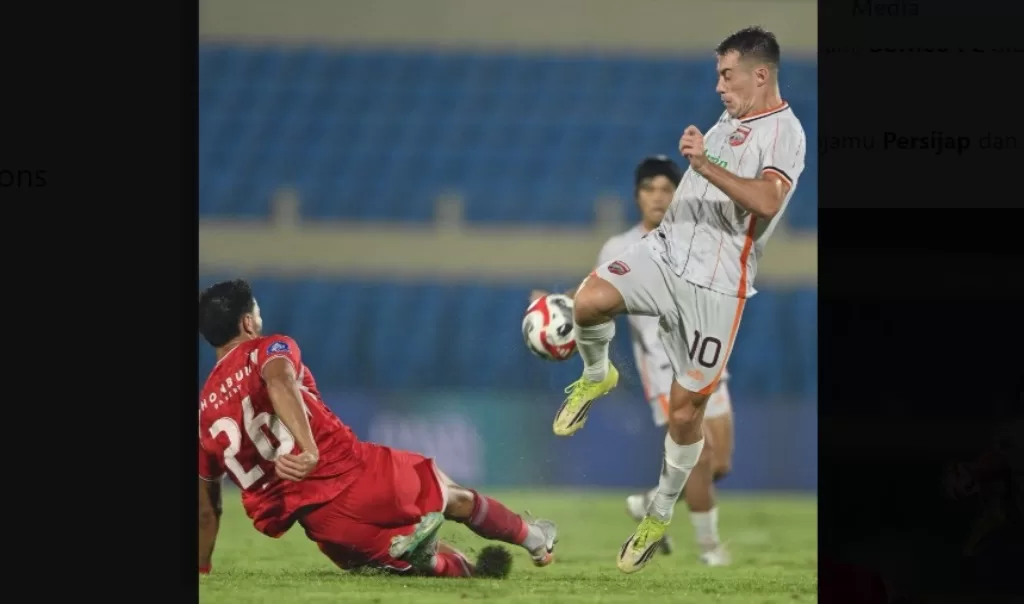hasil Persijap vs Borneo FC