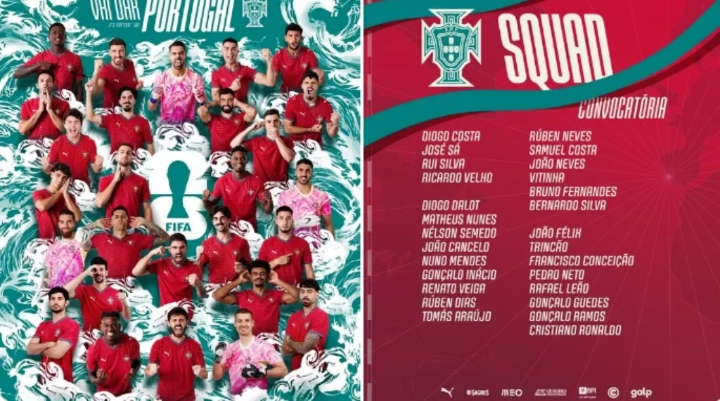 skuad Portugal Piala Dunia 2026