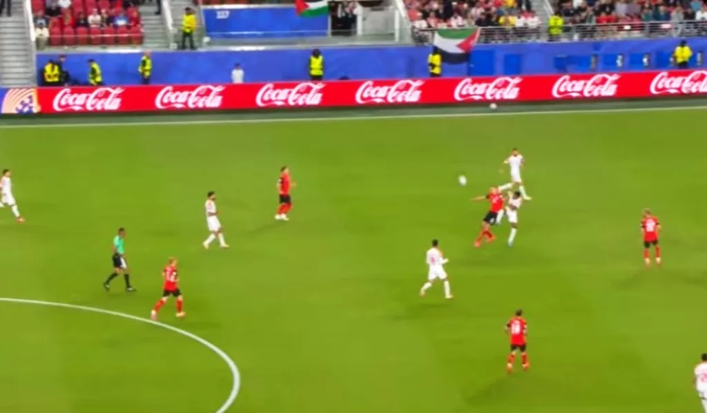 babak pertama Austria vs Yordania