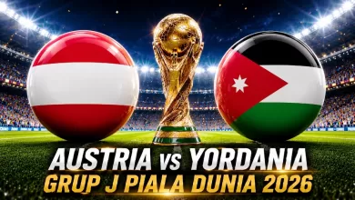 jadwal Austria vs Yordania