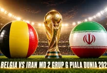 prediksi Belgia vs Iran