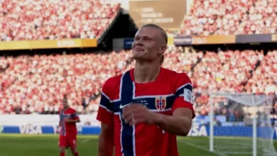 hasil babak pertama Irak vs Norwegia