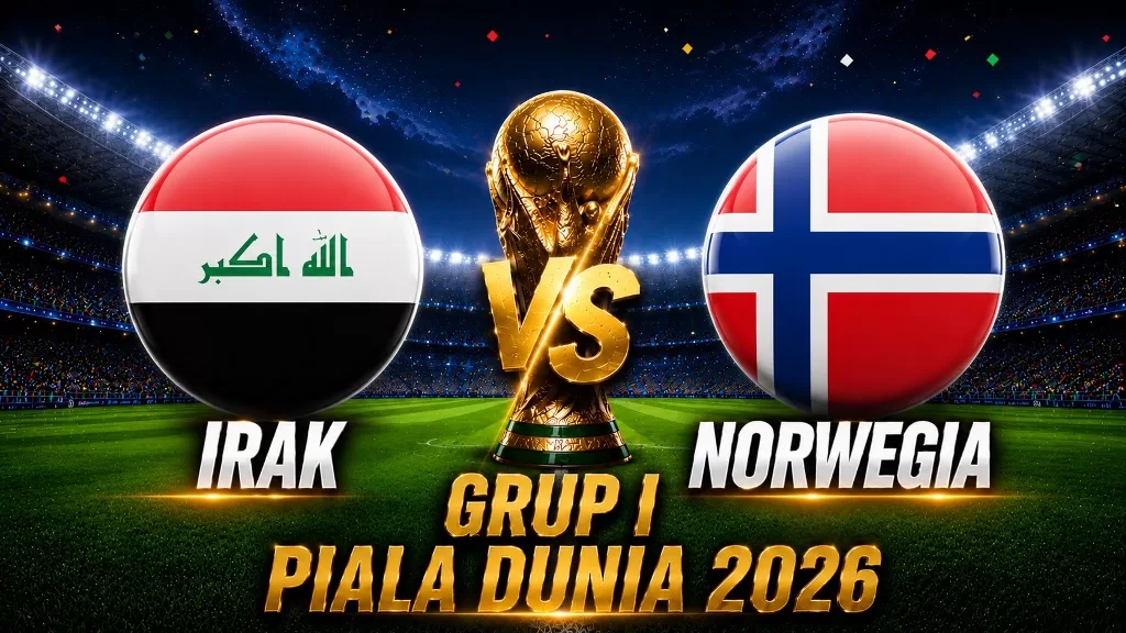 Irak vs Norwegia Piala Dunia 2026