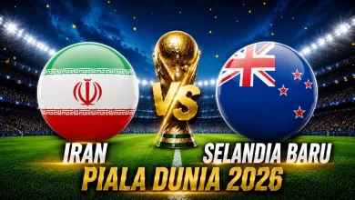 Iran vs Selandia Baru