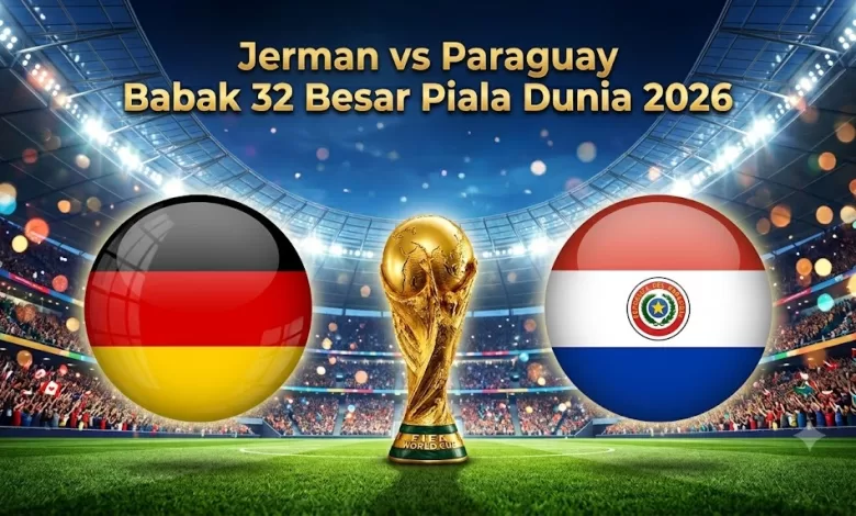 Jerman vs Paraguay