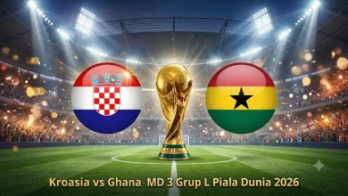 pertandingan Kroasia vs Ghana