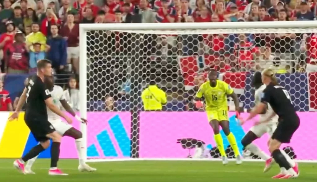 hasil babak pertama Norwegia vs Senegal