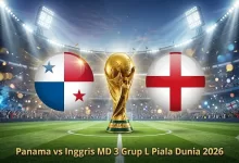 Panama vs Inggris Piala Dunia 2026