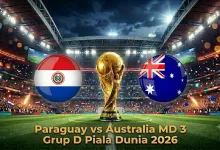 pertandingan Paraguay vs Australia