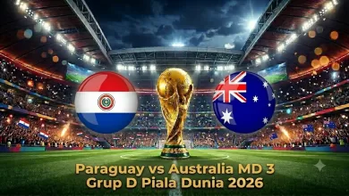 pertandingan Paraguay vs Australia