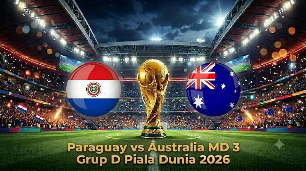 pertandingan Paraguay vs Australia