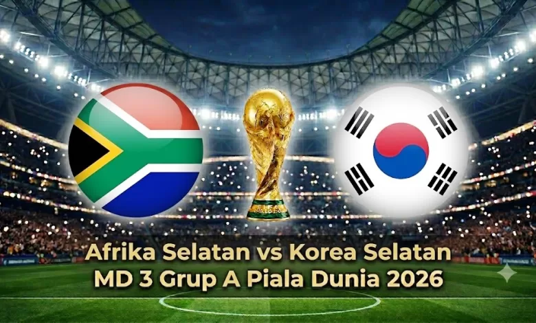 Afrika Selatan vs Korea Selatan