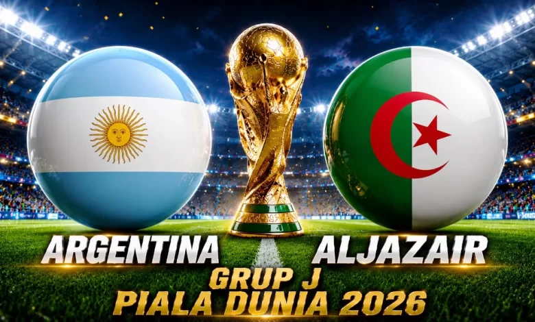 jadwal Argentina vs Aljazair