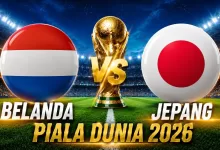 Belanda vs Jepang