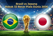 prediksi Brasil vs Jepang