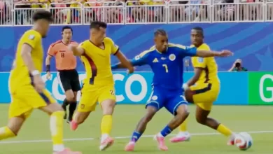 babak pertama Ekuador vs Curacao