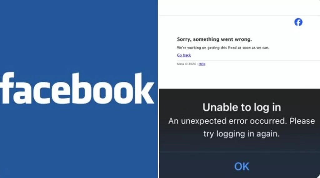 facebook error hari ini